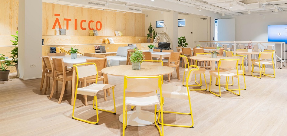 Aticco alcanza 4.000 metros de espacio de oficinas flexibles en Madrid